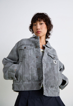 Carhartt WIP ORELL  - Джинсовая куртка - Чёрный