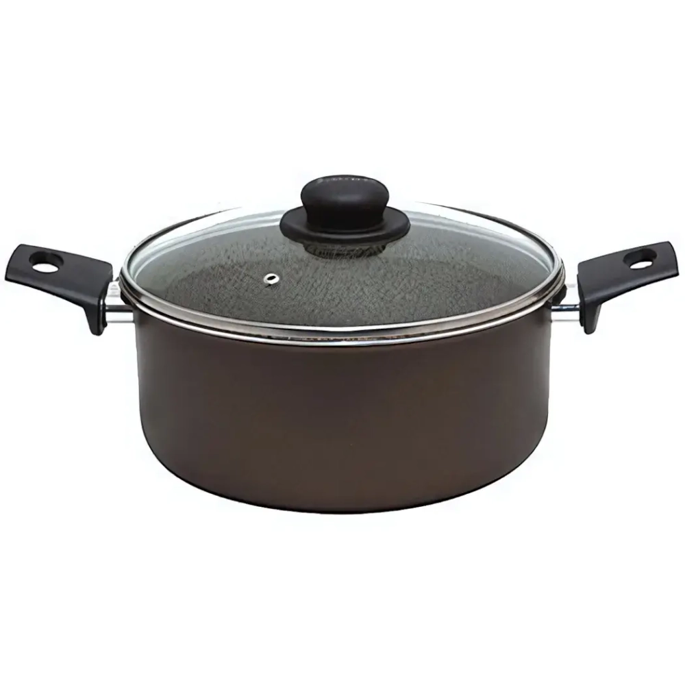 Кастрюля 3,5л «Merletto» со стеклянной крышкой 22см JMr-222-11