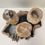 Набор из окаменелого дерева 4 предм Fossil Set NF-63296 поднос 149