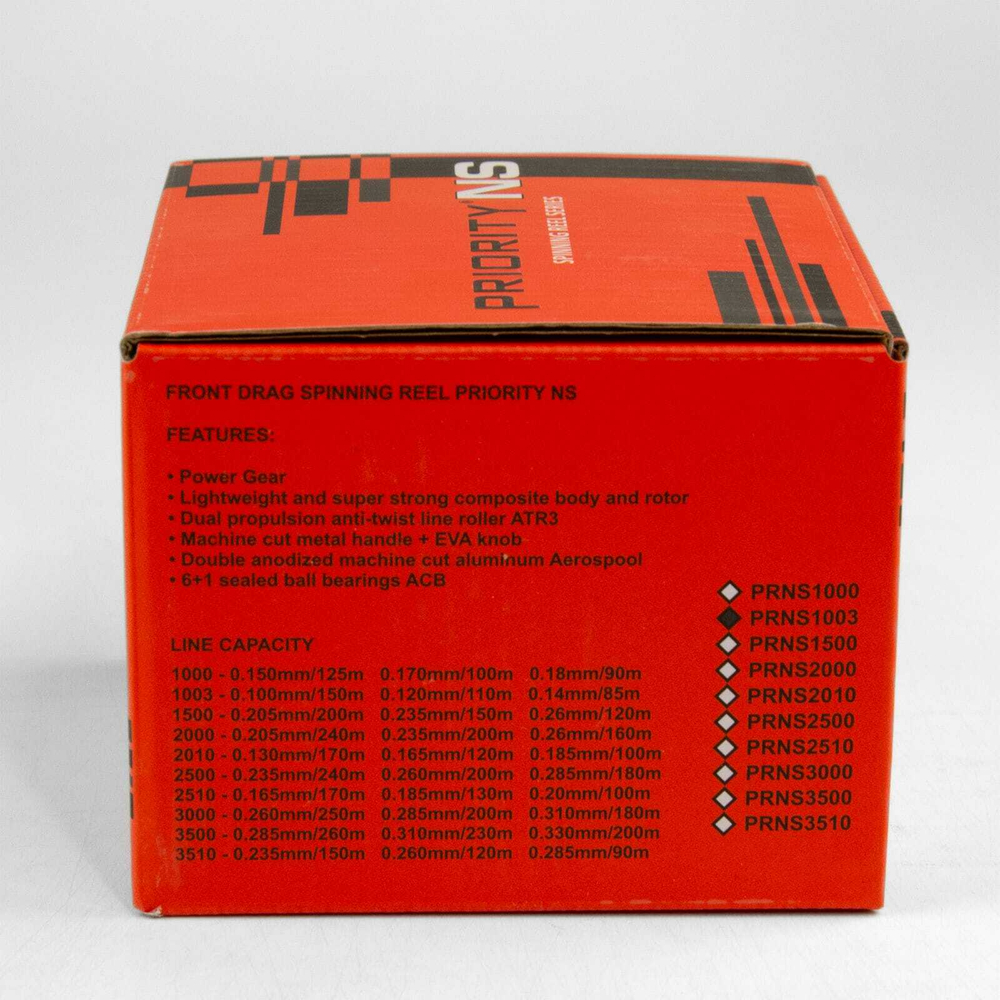 Катушка безынерционная Stinger Priority NS 1003 (1000, 6+1BB, мет. шпуля)