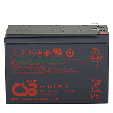 Аккумулятор CSB HR1234W F2