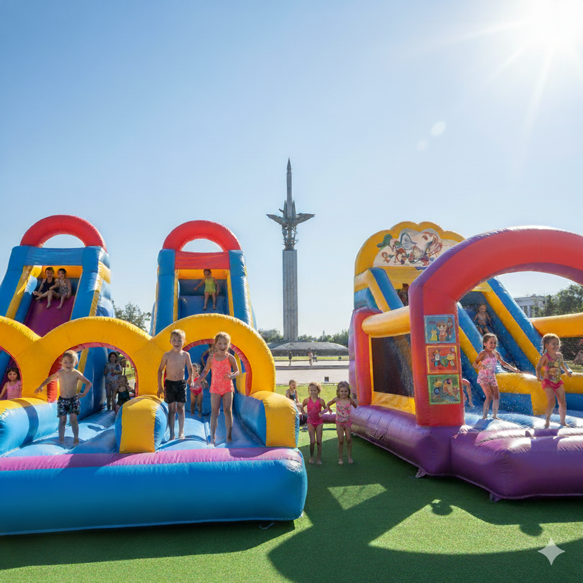 Надувной батут купить в Королёве недорого 🎉