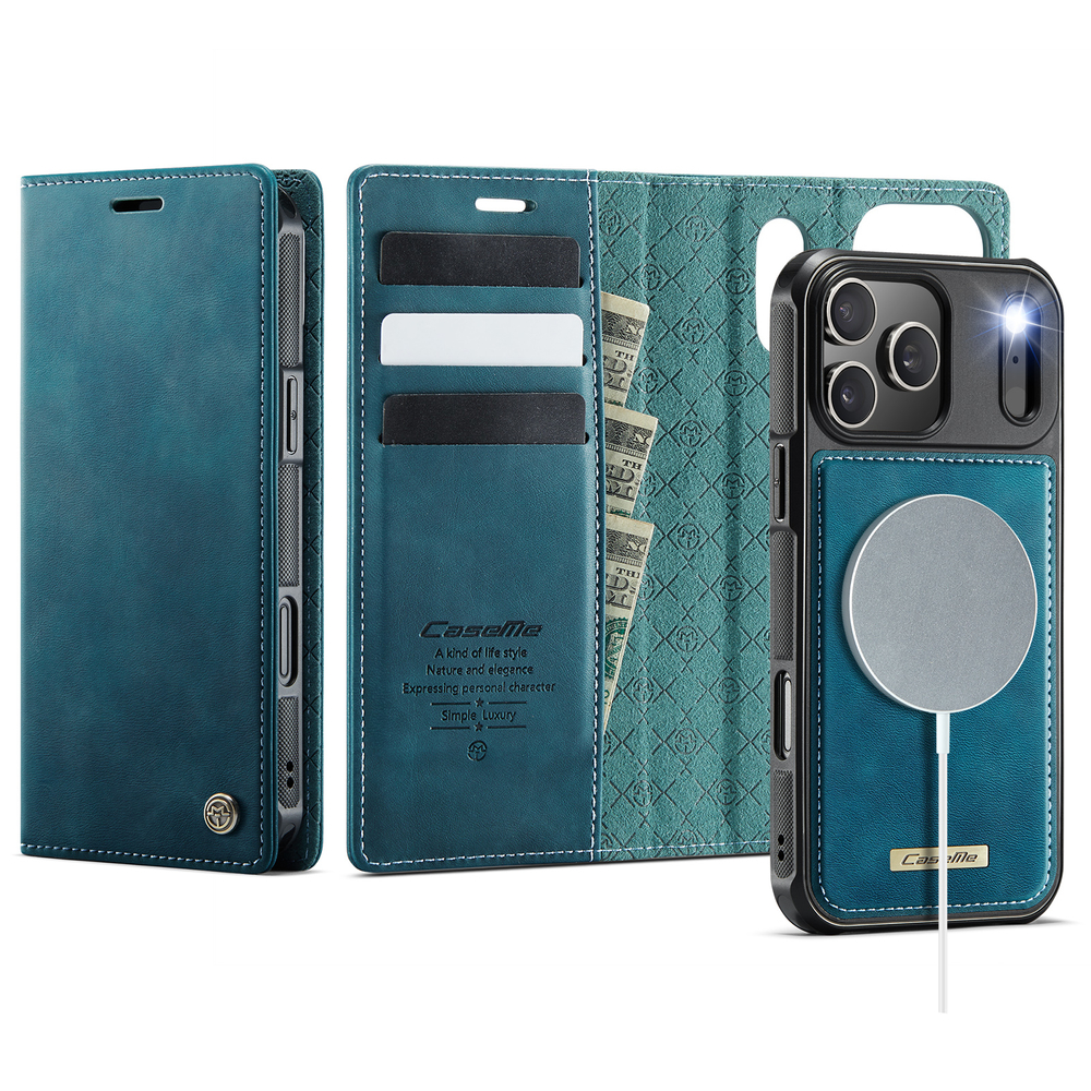 Чехол-кошелек CaseMe 2 in 1 MagSafe iPhone 17 Pro