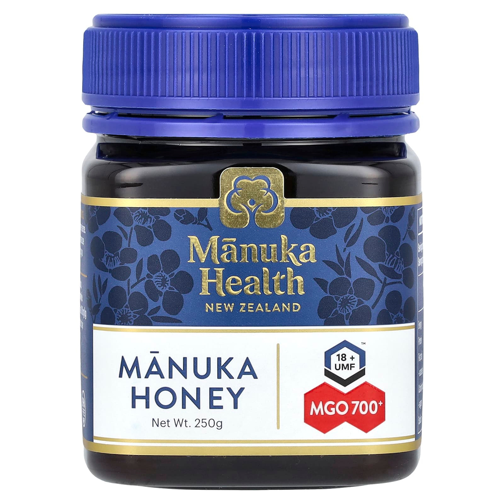 Manuka Health, Мед манука, UMF 18+, MGO700 +, 250 г (8,8 унции)