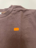 Дефект ткани. Футболка Lira. Цвет шоколад. №41