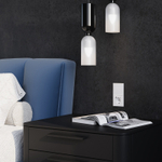 Рамка пластиковая VOLTUM S70 на 2 поста, (белый глянцевый)