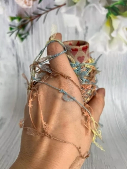 пряжа для вязания травка пушистая