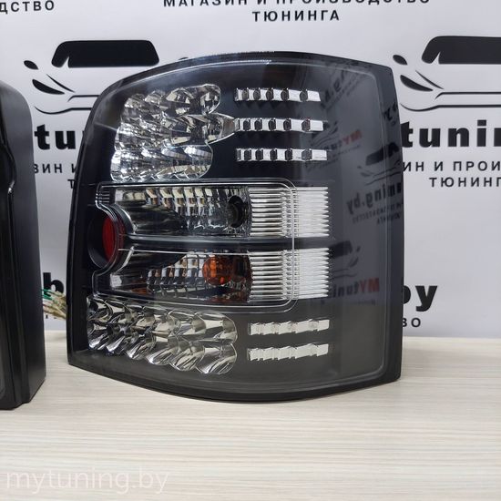 Задние фонари VW Passat B5 black led