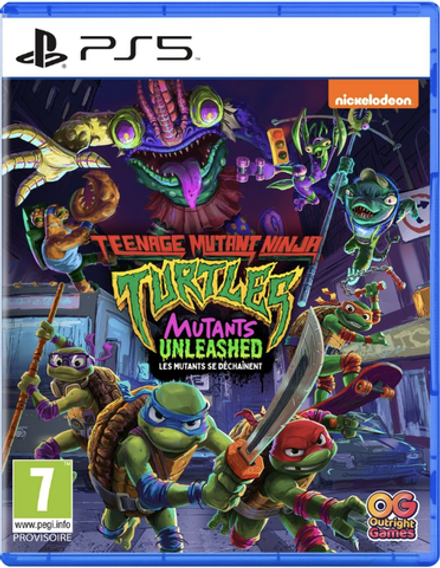 Teenage Mutant Ninja Turtles: Mutants Unleashed (диск для PS5, полностью на английском языке)