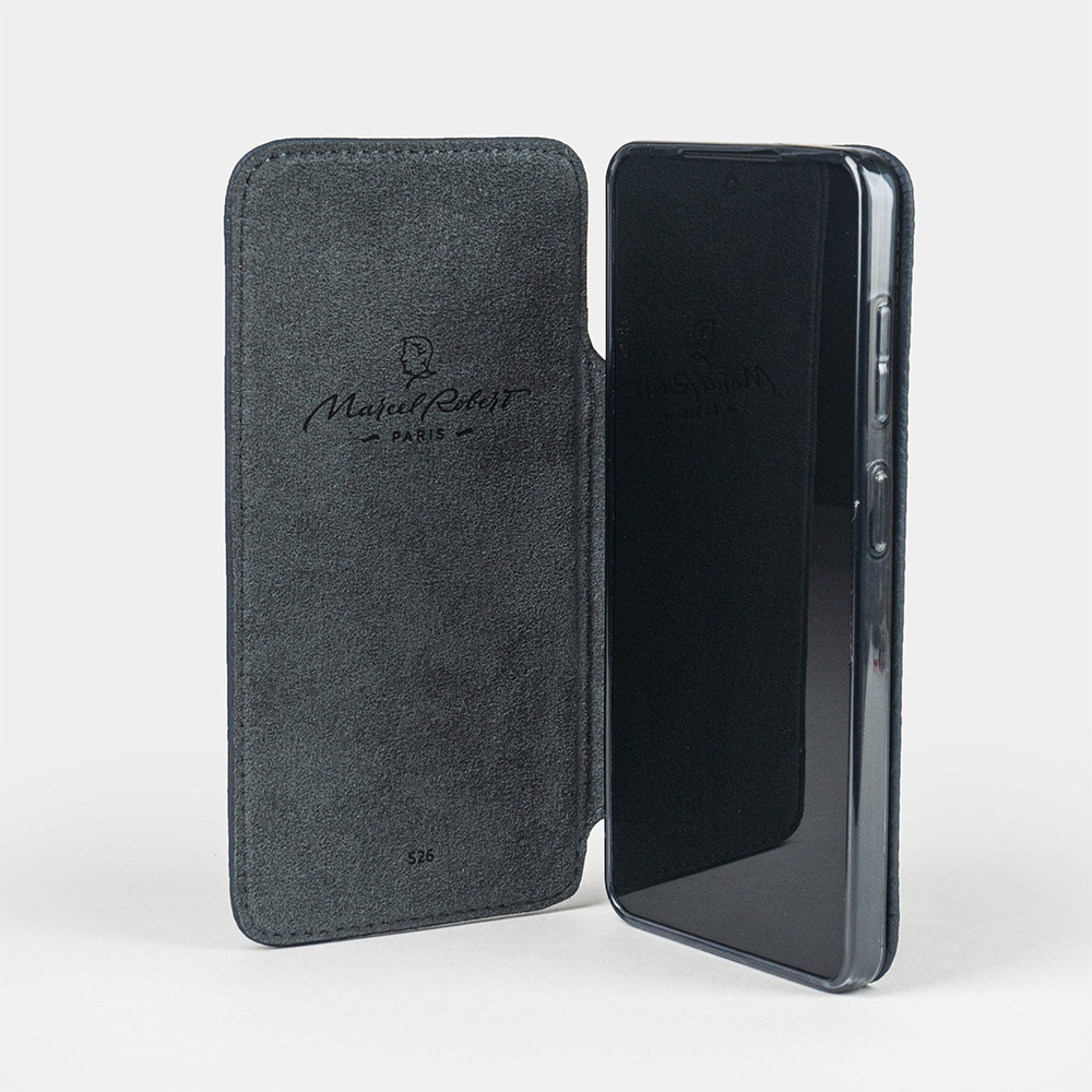 Чехол для Samsung Galaxy S26 Plus Benoit Теленок Синий мат