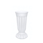 Вазон "Флавия" высокий 2 л цвет в ассортименте