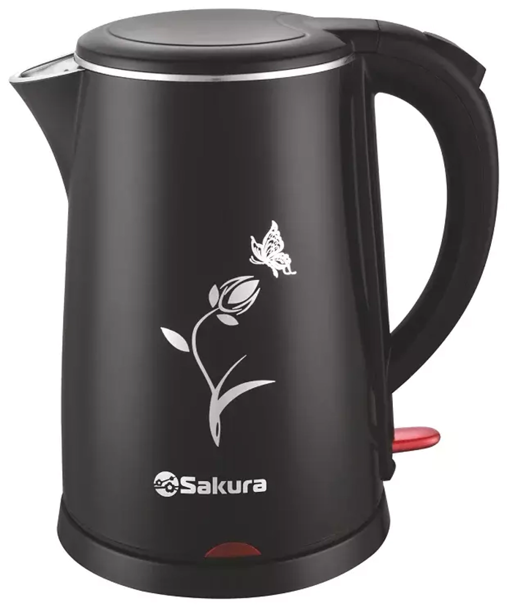 Чайник электр. SA-2159BK 1,8л черный диск