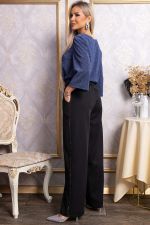 Брюки палаццо Полианна (черные) Б14829-8М LT Collection