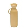 Ваза Pelras из горчичного алюминия 25 см
