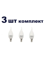 Светодиодная LED лампа C30L 5W E14 нейтр 3шт