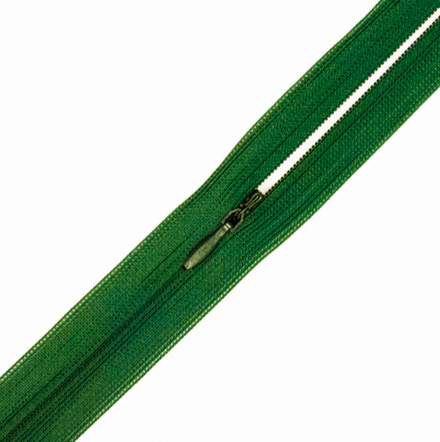 Молния н/р потайная, "Gamma"  / "BLITZ", 50 см, №261 яр.зеленый