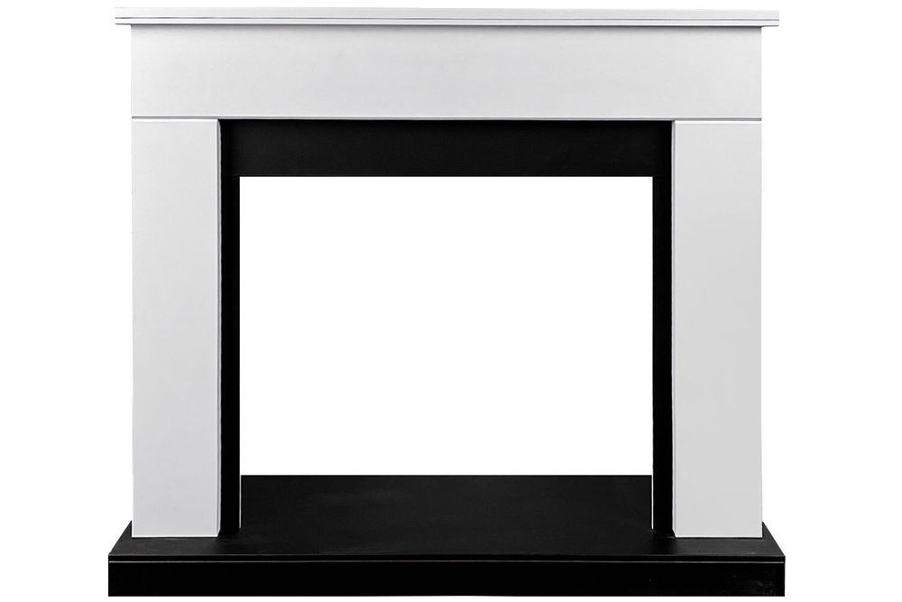 Портал Royal Flame Bergen (Разборный) - Белый с черным