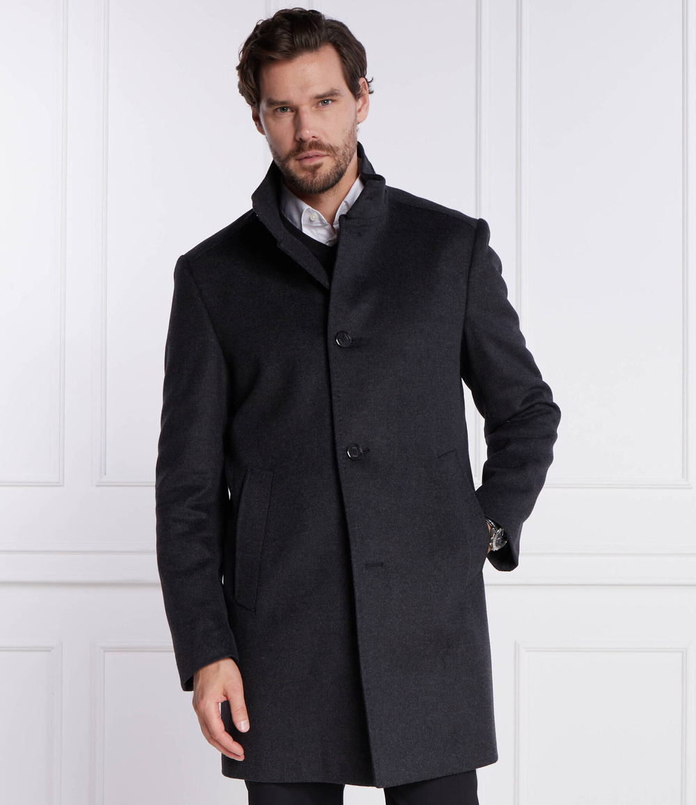 Хлопковое пальто Joop! - графитовый(30037689)