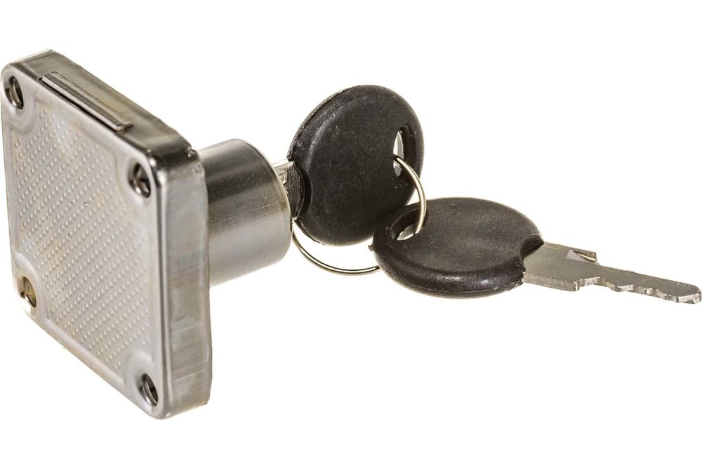 Замок мебельный 138-22M .хром(12)