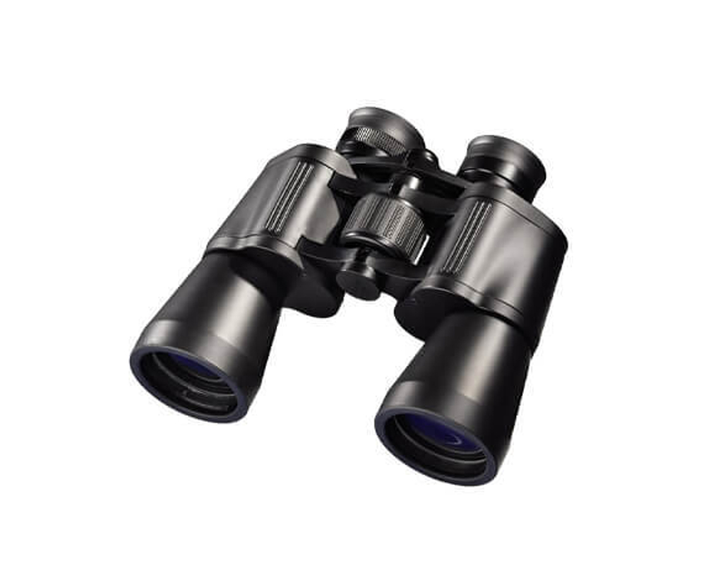 Бинокль Hama 10x50 Optec Porro, черный - фото 1
