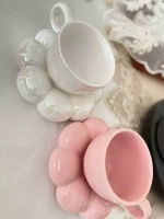 Чайная и кофейная пара кружка с блюдцем 200 мл