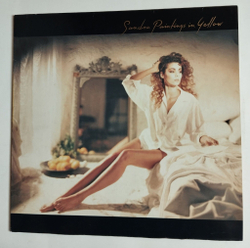 Винтажная виниловая пластинка LP Sandra Paintings In Yellow (Germany 1990)