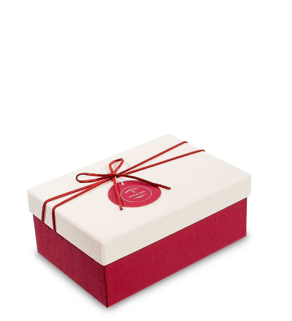 WF-09/2-A Коробка «Прямоугольник» цв.борд./молочн.