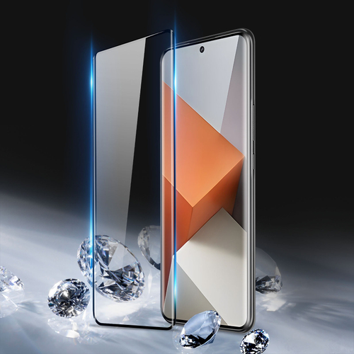 Защитное стекло с закругленными рамками для Xiaomi Redmi Note 13 Pro+ 5G, от Dux Ducis серия CURVED-65 Full Screen Glass