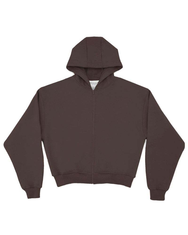 Zip Hoodie CHOCO