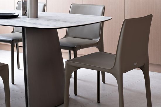 160KD-80060 Стул обеденный экокожа бежевый 56*48*81см