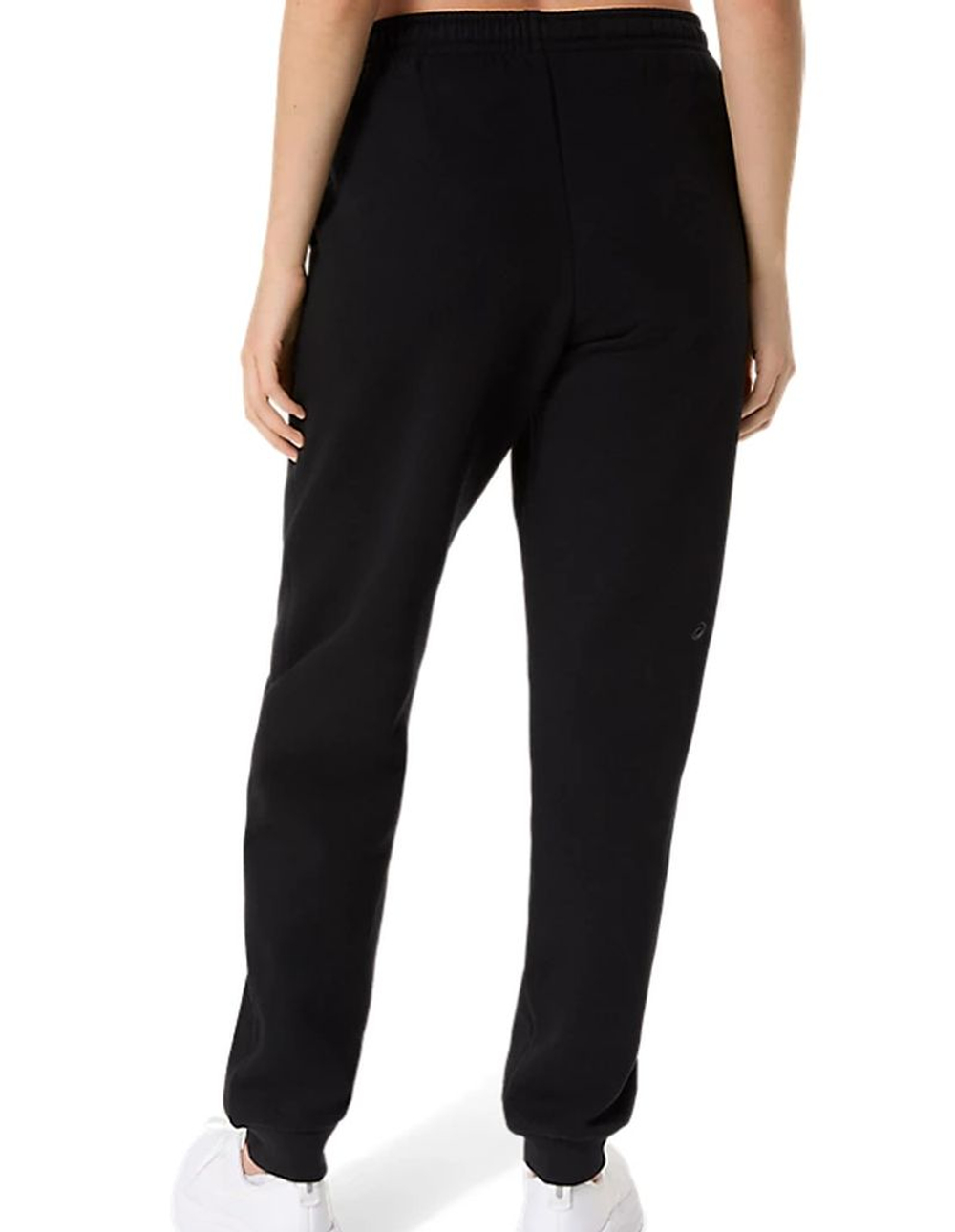 Женские теннисные брюки Asics Logo Fleece - performance black