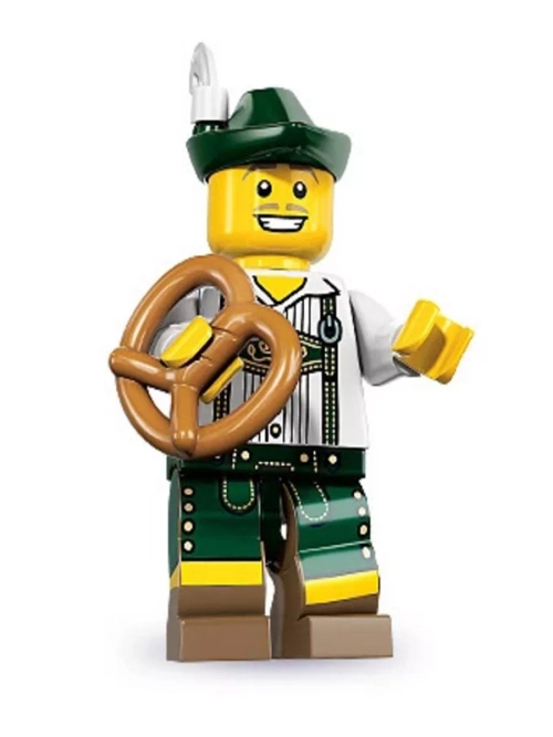 LEGO Minifigures 8833 series 8 серия Парень в ледерхозен