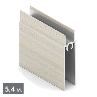 ЭКО Рамка нижняя двери (5,40 м) дуб дымчатый (ПВХ) (AE0331) Aristo (Out)