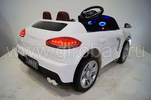 Детский электромобиль River Toys PORSHE E001EE белый