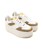 Кожаные кроссовки Guess - белый(FLJLLI FAL12)