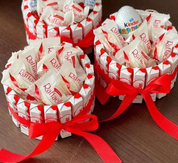 Şokolad səbəti Kinder with Rafaello