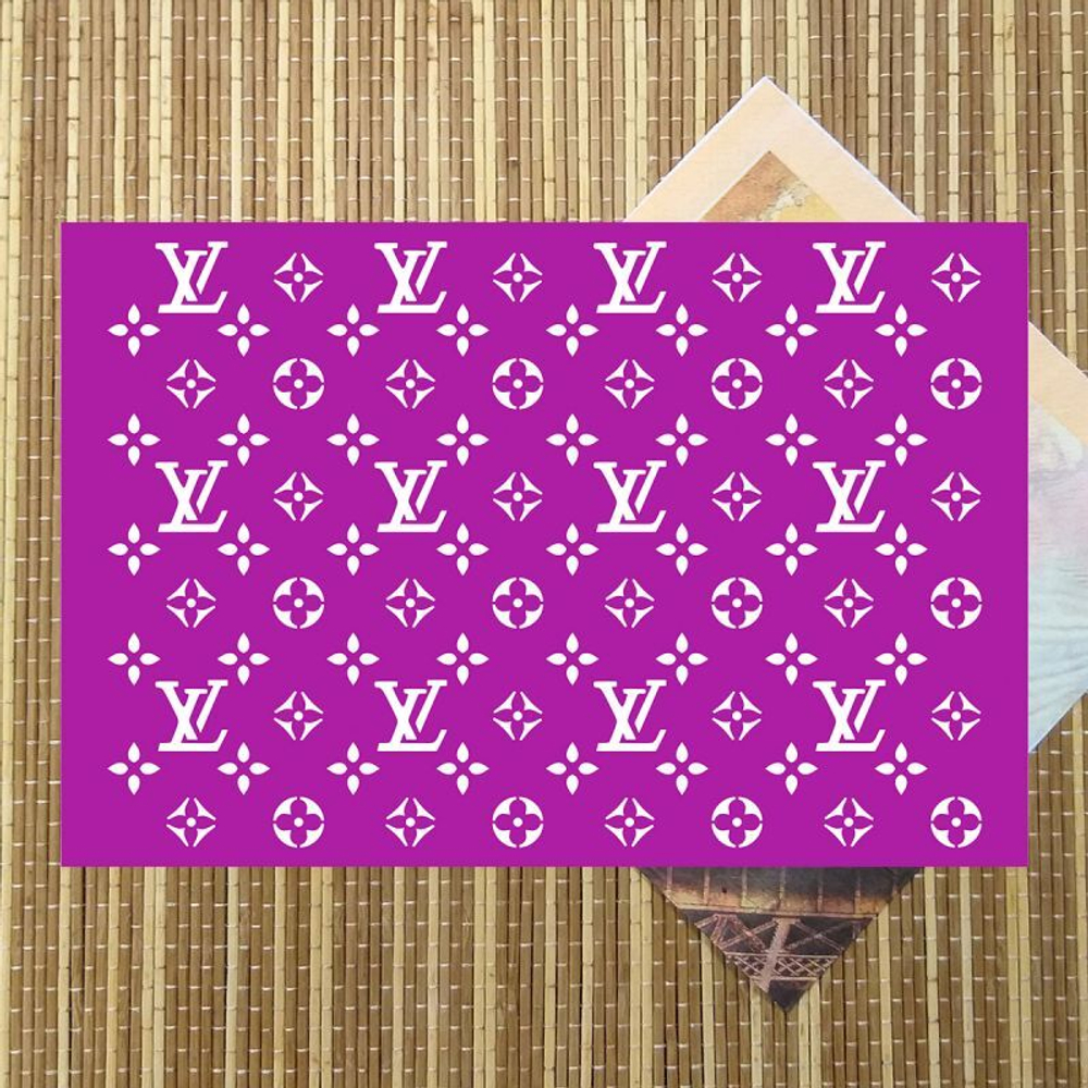 Трафарет для торта 596 (LV) (Узор) ПЭТ, 30*20 см