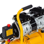Компрессор DLS650/10 безмаслянный малошумный 650 Вт, 120 л/мин,ресивер 10 л// Denzel