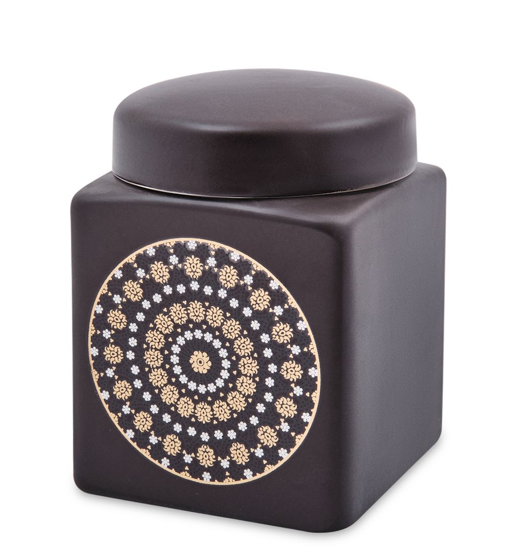 TJ-10/4 Керамическая банка бол. с крышкой