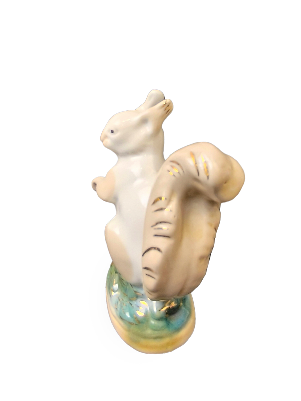 Фарфоровая статуэтка "Белка" Гжель