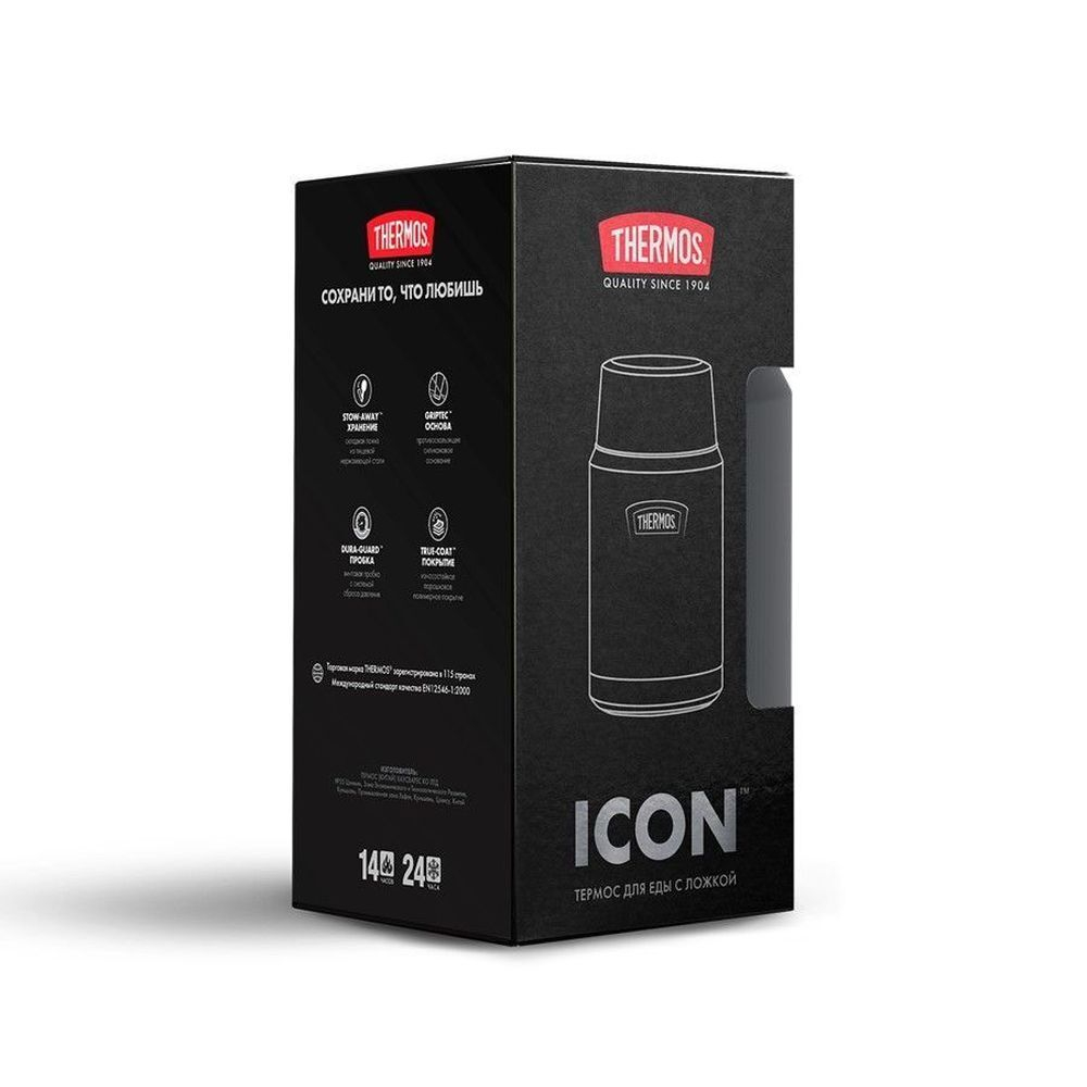Термос из нерж. стали с ложкой тм THERMOS IS301GT 0.71L