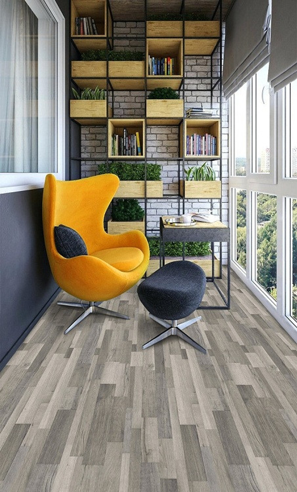 Плита ЛДСП QuickDeck Plus Порту Р5 Е1 шпунтованная влагостойкая 1200х900х16 мм