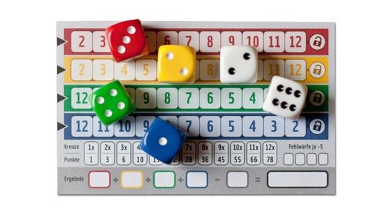 Настольная игра Квикс (Qwixx)