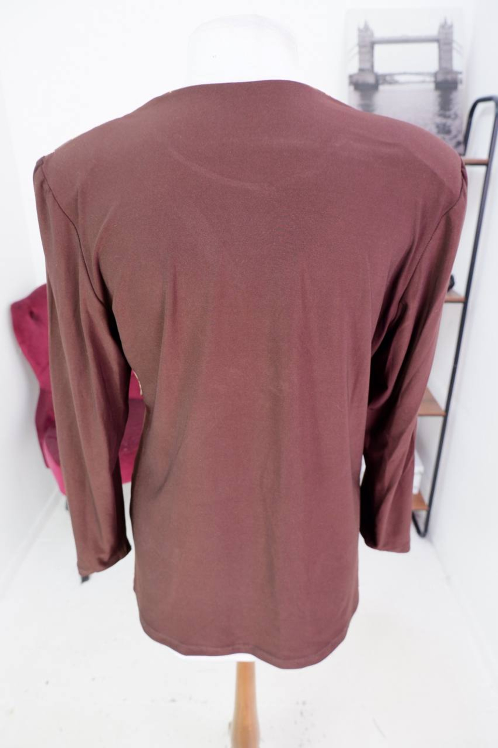 Блузка эластичная, визуально на 50/52 размер