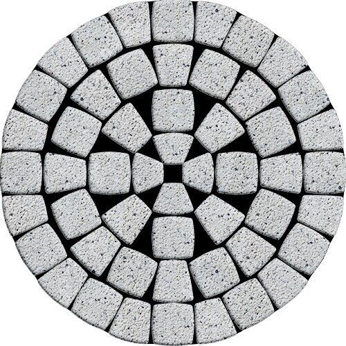 Тротуарная плитка Классико Нео, 60 мм, Мрамор, BackWash