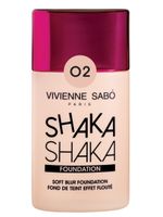 Тональный крем с натуральным блюр эффектом VIVIENNE SABO SHAKA SHAKA Foundation - 02