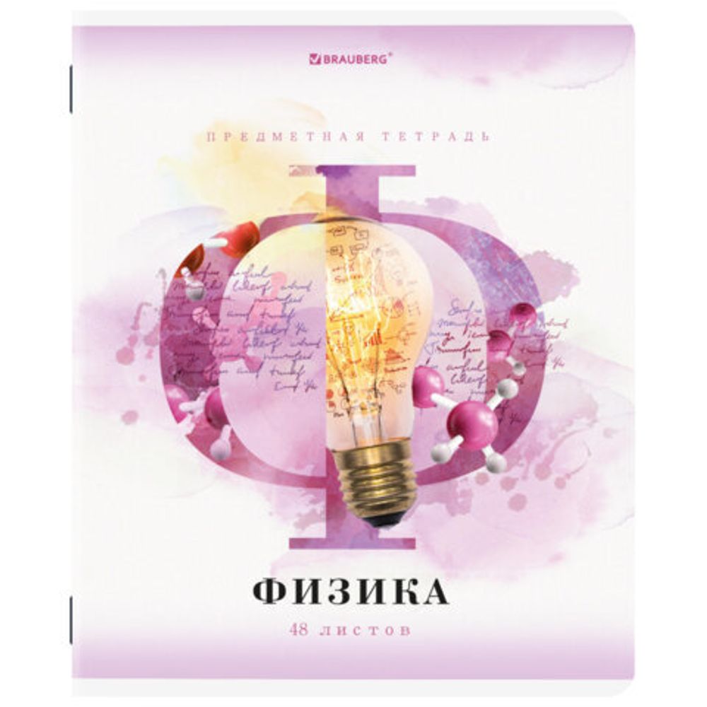 Тетради предметные, КОМПЛЕКТ 12 ПРЕДМЕТОВ, "CALM", 48 л., матовая ламинация, лак, BRAUBERG, 404844