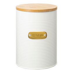 Банка для хранения крупы Irmel, 2,5 л, молочная