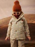 Шапка с отворотом Mjölk Коричневый