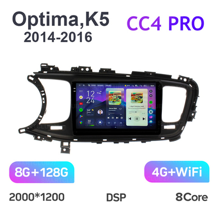 Teyes CC4 Pro 9" для KIA Optima, K5 2014-2016